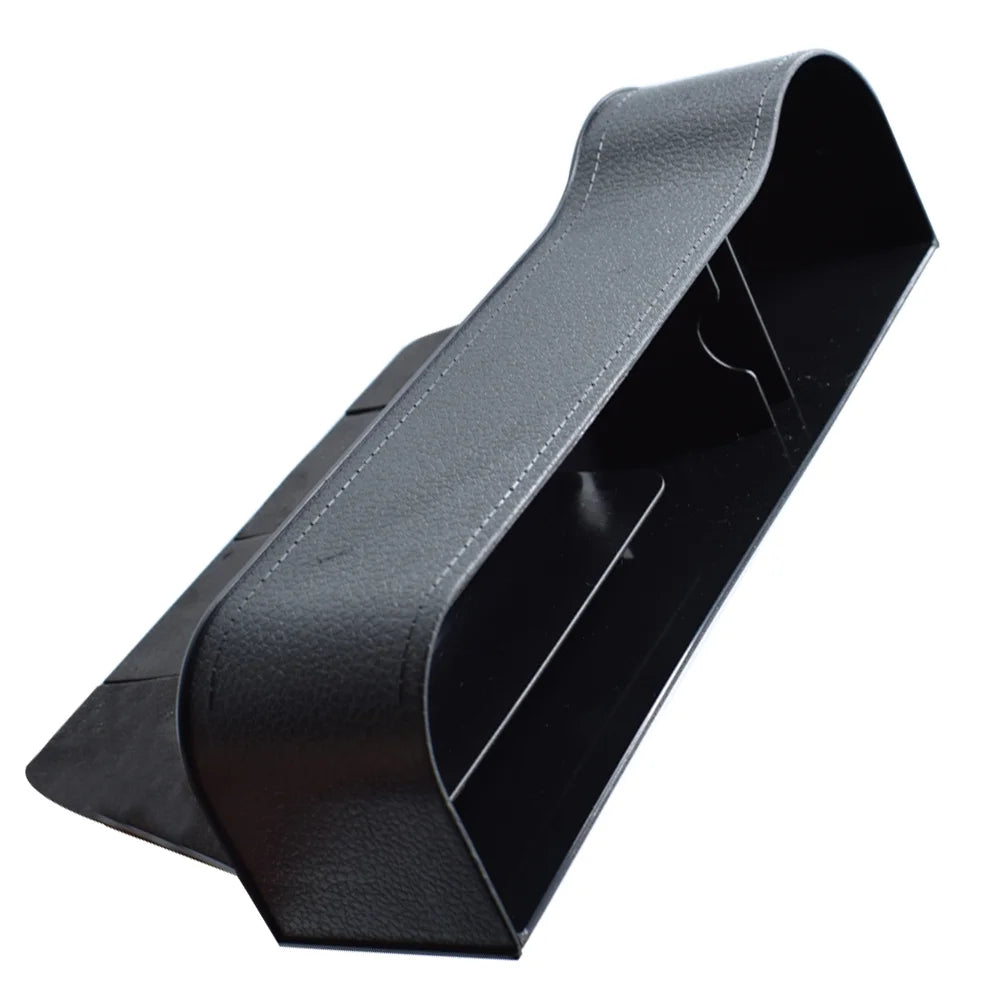 2 Pack Car Seat Gap Filler Organizer with Cup Holder Front Seat Organizer Storage Box